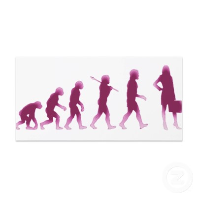 evolution-woman