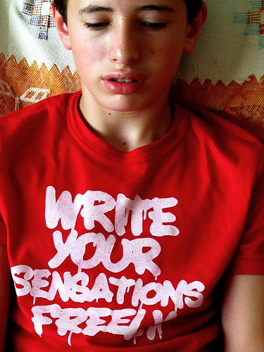 Write Your Sensations Freely by JoseAngelGarciaLanda
