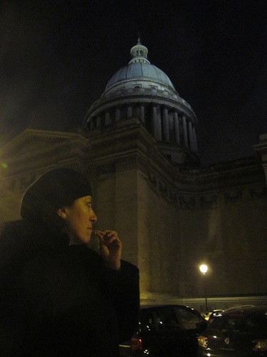 My wife in Paris by JoseAngelGarciaLanda